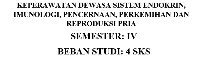 Keperawatan Dewasa II semeter IV
